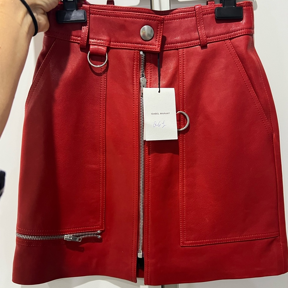Brand new leather skirt!